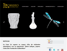 Tablet Screenshot of museocasalis.org